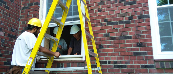 Installation of New Windows at Building 18