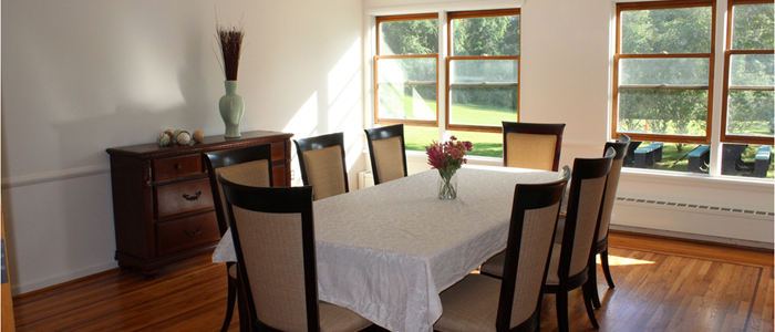 Dinning Room at Bethany House 