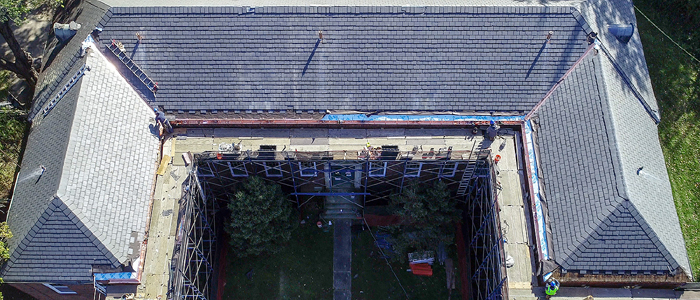 Building 18 Slate Roof Repairs